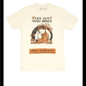 Out of Print The Sun Also Rises Hemingway Unisex Teeshirt